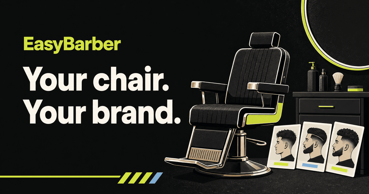EasyBarber booking and CRM product